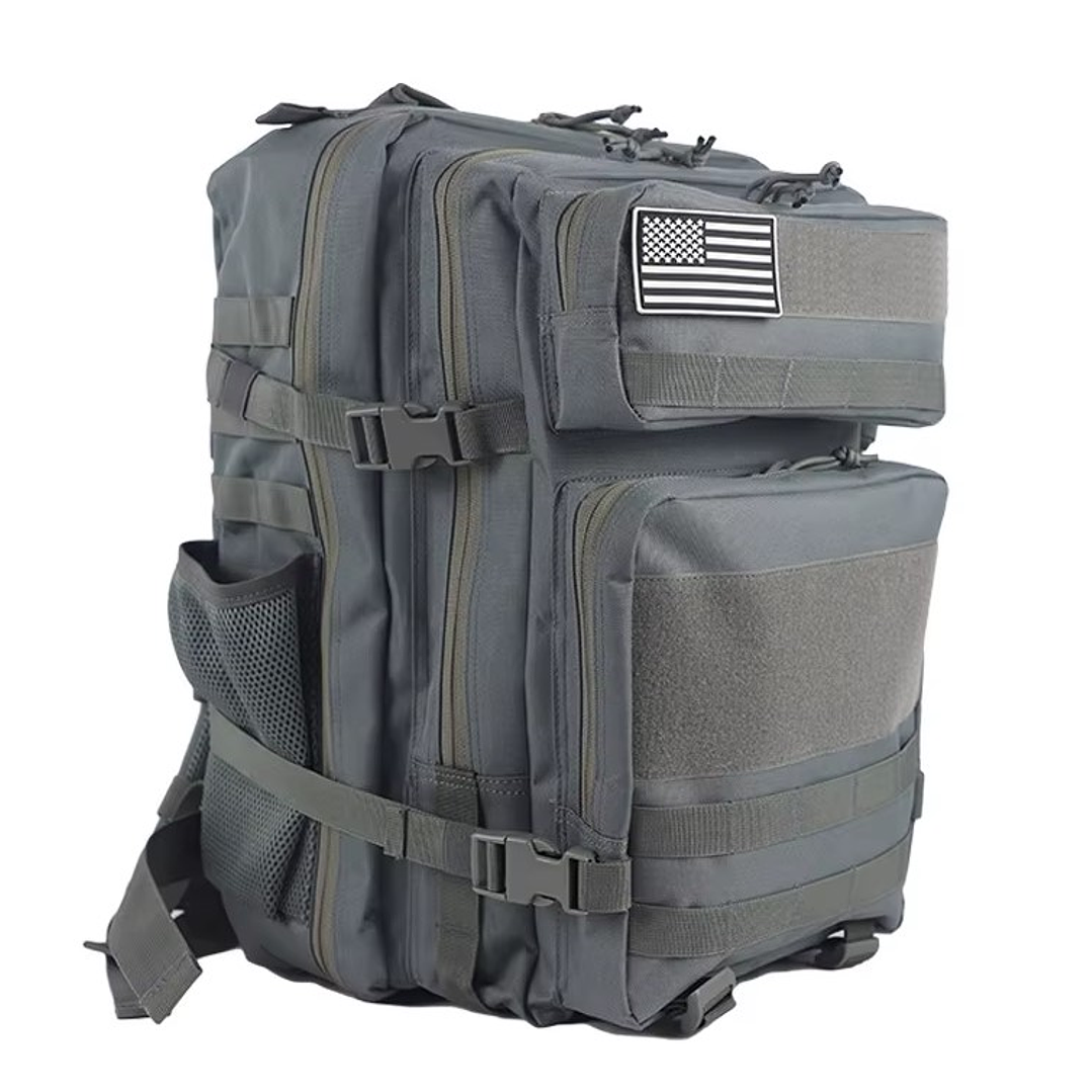 Mochila Táctica 45 Litros Gris 1