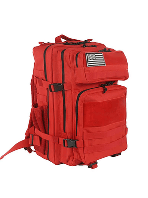 Mochila Táctica 45 Litros Rojo