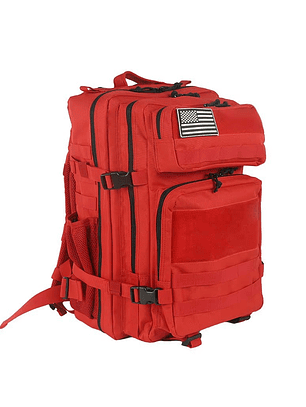 Mochila Táctica 45 Litros Rojo