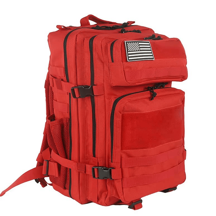 Mochila Táctica 45 Litros Rojo 1