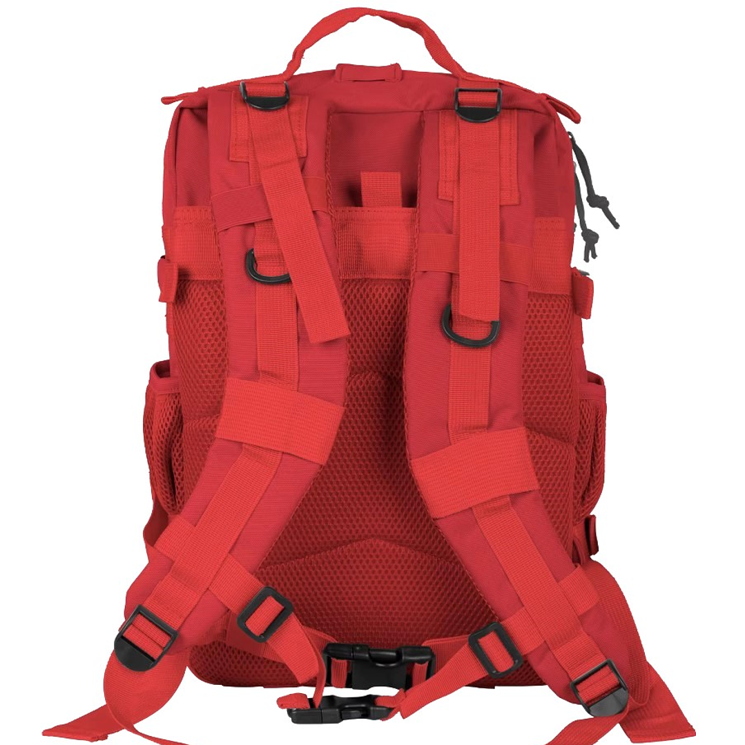 Mochila Táctica 45 Litros Rojo 3