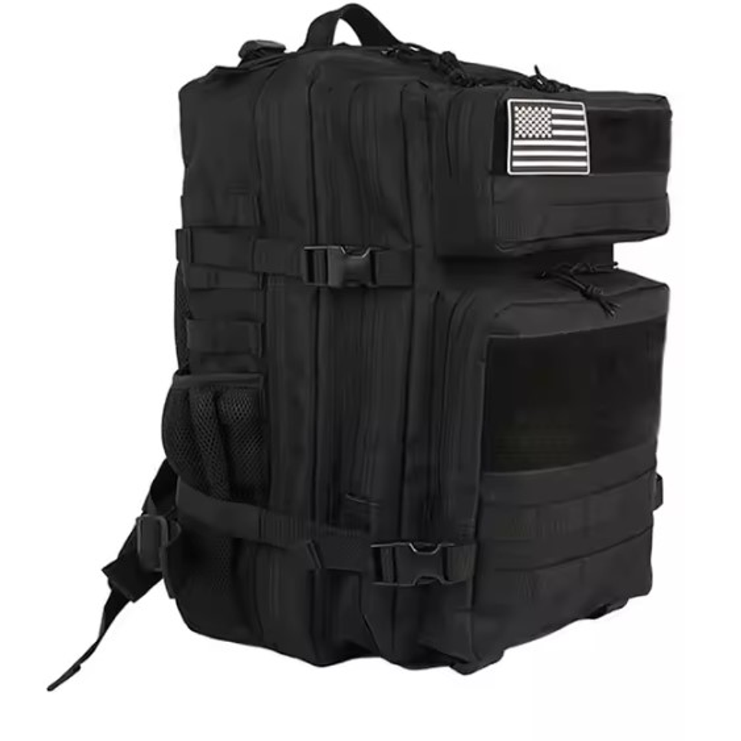 Mochila Táctica 45 Litros Negro 1
