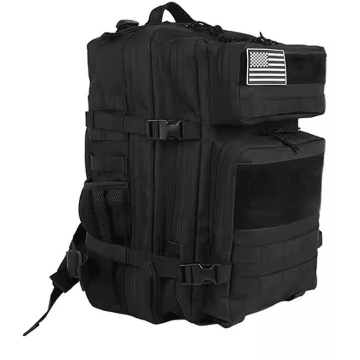 Mochila Táctica 45 Litros Negro 1