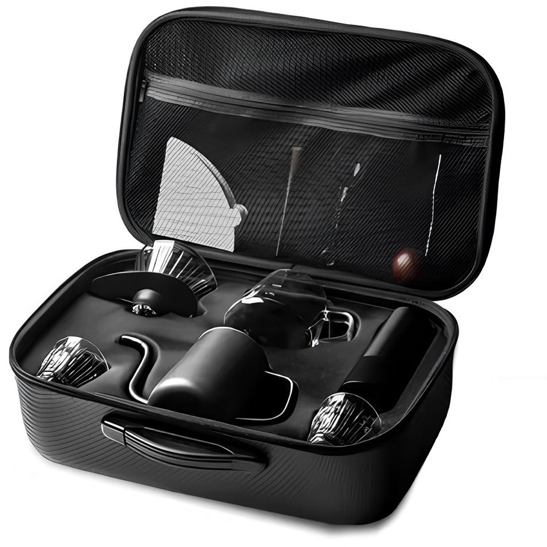 Kit V60 Maletin Set Accesorios De Cafe Cafetera Para Viajes 1