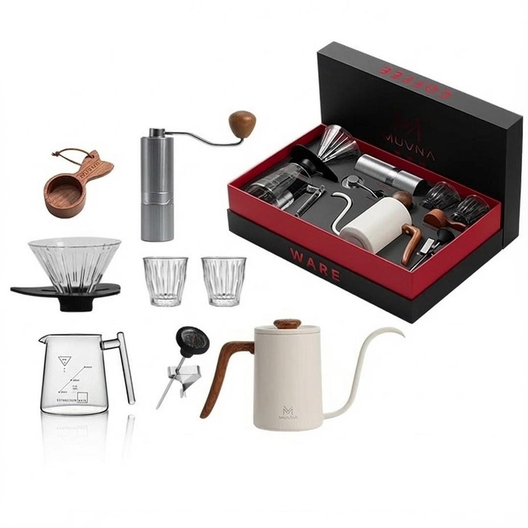 Set V60 Muvna Accesorios Cafe Filtrado 1
