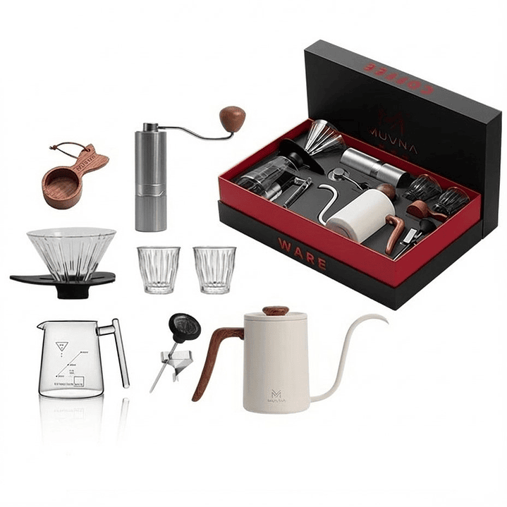 Set V60 Muvna Accesorios Cafe Filtrado 1