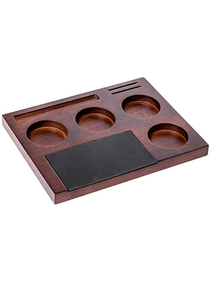 Base Plana Soporte Accesorios Espresso