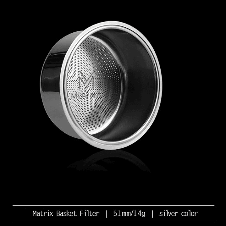 Canasta Matrix Filtro Para Portafiltro Espresso 51mm 2