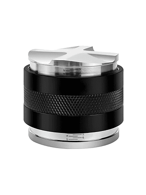 Tamper Y Distribuidor Doble de Cafe Regulable Cafetera Espresso