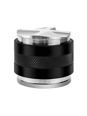 Tamper Y Distribuidor Doble de Cafe Regulable Cafetera Espresso