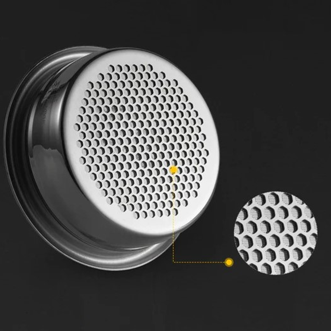 Portafiltro Sin Fondo Para Cafetera Delonghi Dedica 51mm Blanco 6