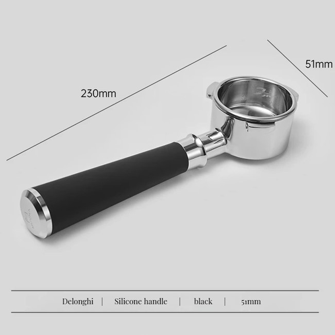 Portafiltro Sin Fondo Para Cafetera Delonghi Dedica 51mm  3