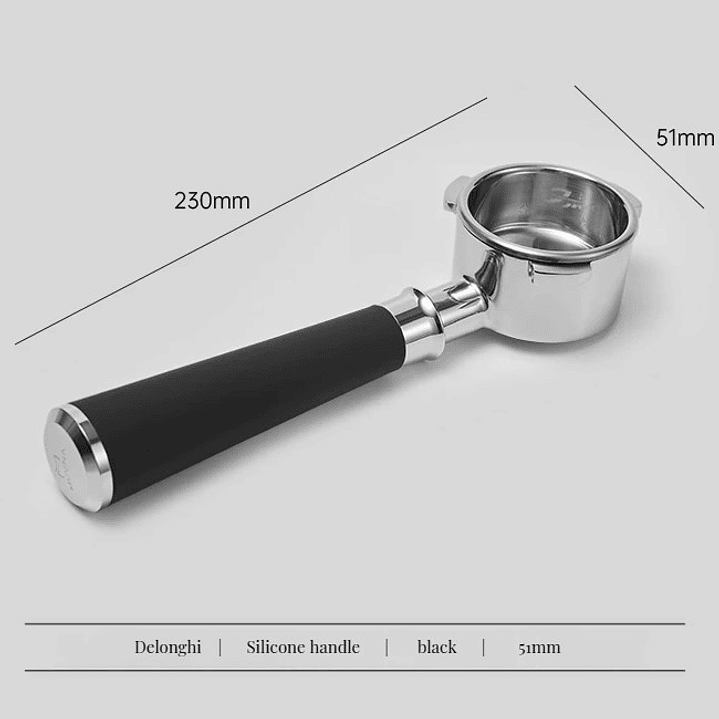 Portafiltro Sin Fondo Para Cafetera Delonghi Dedica 51mm  3