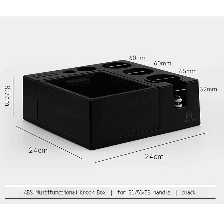 Estación de Tamping Organizador y Knock Box  2