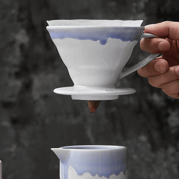 Cafetera Dripper V60 de Cerámica Tamaño V02 2