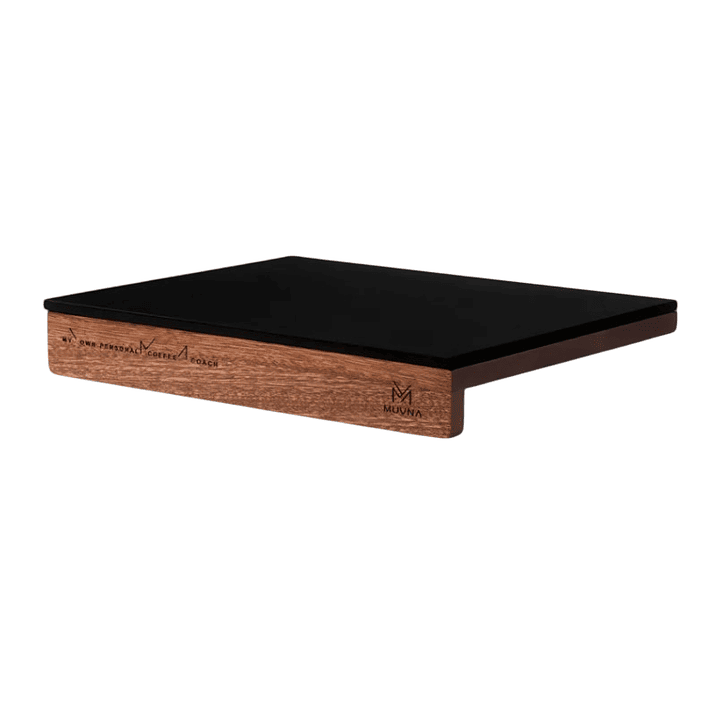 Mat de Madera y Silicona Tamping Cafe Espresso  1