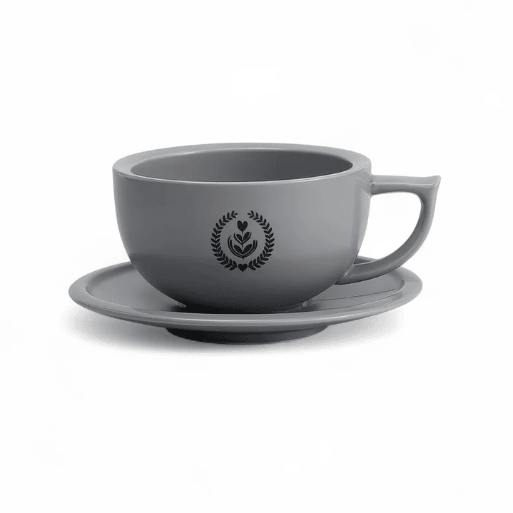 Taza de Cerámica 280ml Café Latte 3