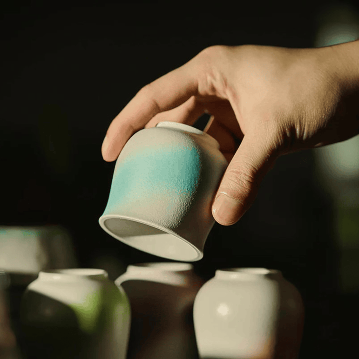 Taza de Cerámica Para Degustación de Café 120ml 4