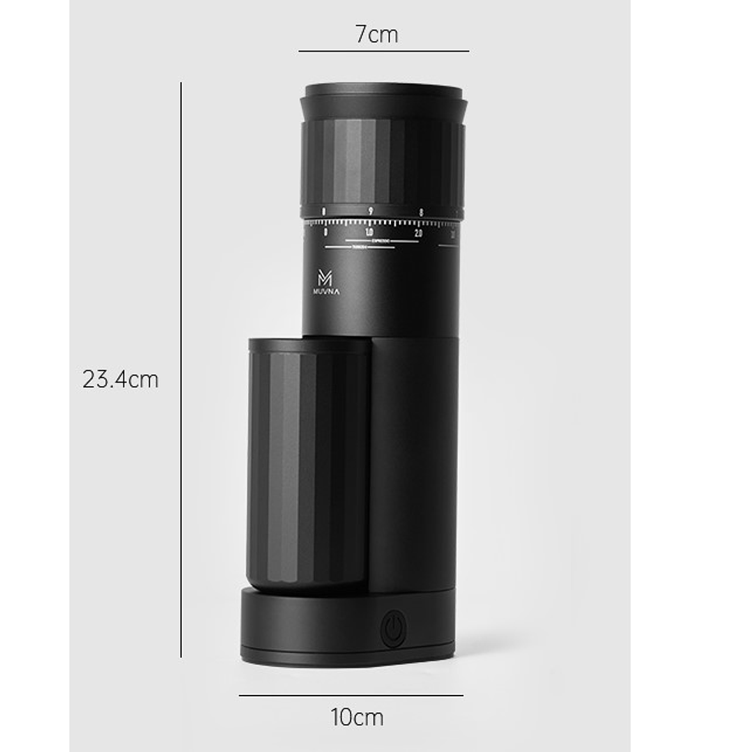 Molinillo Eléctrico de Precisión MUVNA Para Granos Café 7