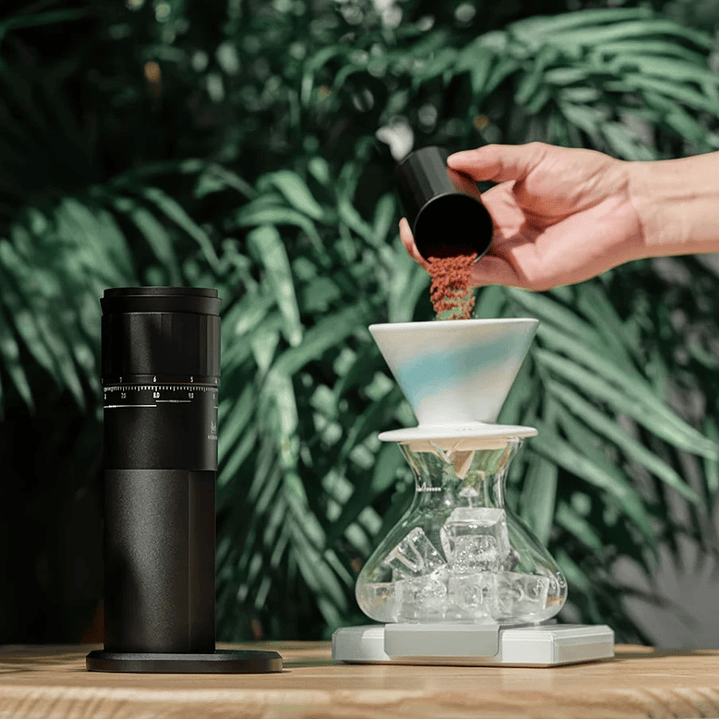 Molinillo Eléctrico de Precisión MUVNA Para Granos Café 5