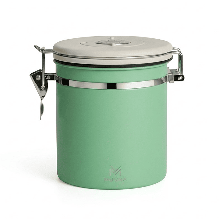 Recipiente Hermético Para Almacenar Granos De Cafe 1.5L 2