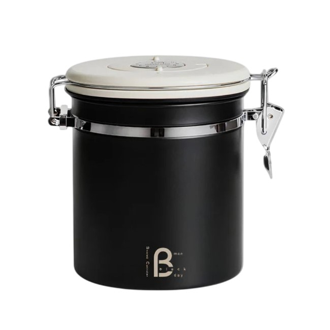 Recipiente Hermético Para Almacenar Granos De Cafe 1.5L 1