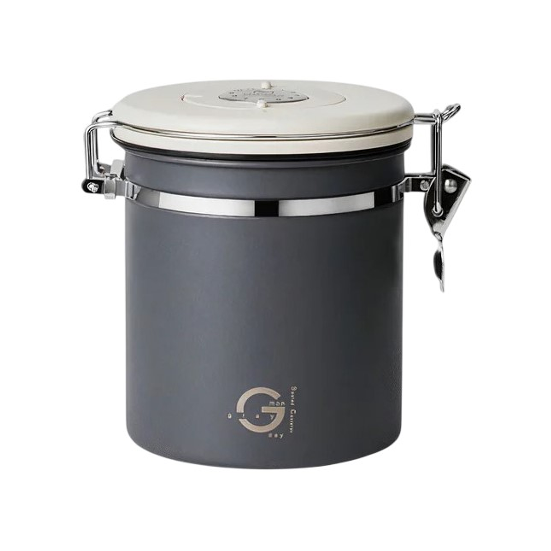 Recipiente Hermético Para Almacenar Granos De Cafe 1.5L 4