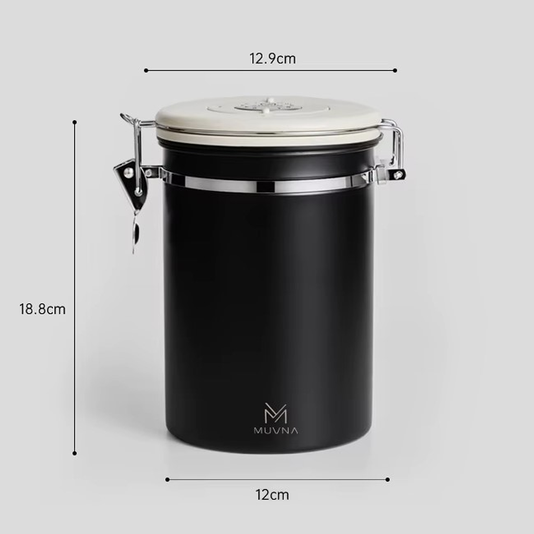 Contenedor Frasco Para Granos De Café 1.8L 5