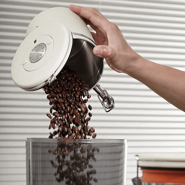 Contenedor Frasco Para Granos De Café 1.8L 7