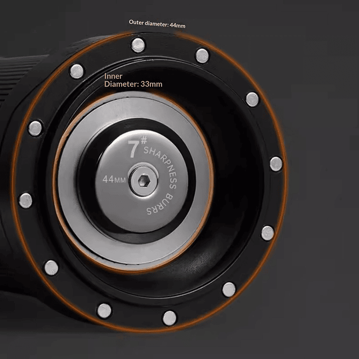 Molinillo De Café Muvna GM² Muela 7 Puntas 6