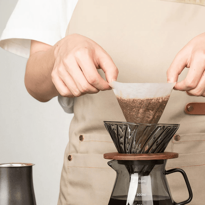 100 Filtros De Papel Para V60 Tamaño 01 Cafe Filtrado 4