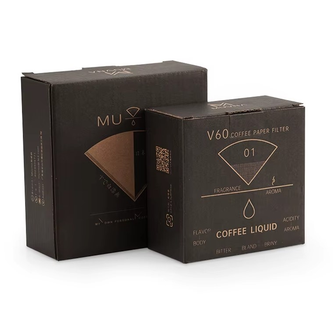 100 Filtros De Papel Cafetera V60 Tamaño 02 Cafe Filtrado 6
