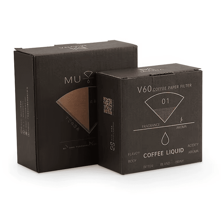 100 Filtros De Papel Cafetera V60 Tamaño 02 Cafe Filtrado 6
