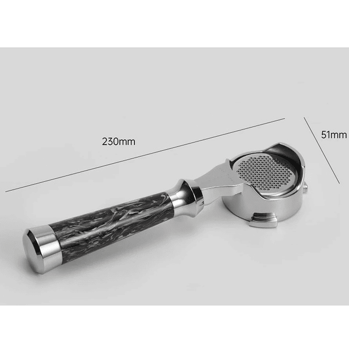 Portafiltro Muvna Sin Fondo Para Cafetera Espresso Delonghi Dedica 51mm 3