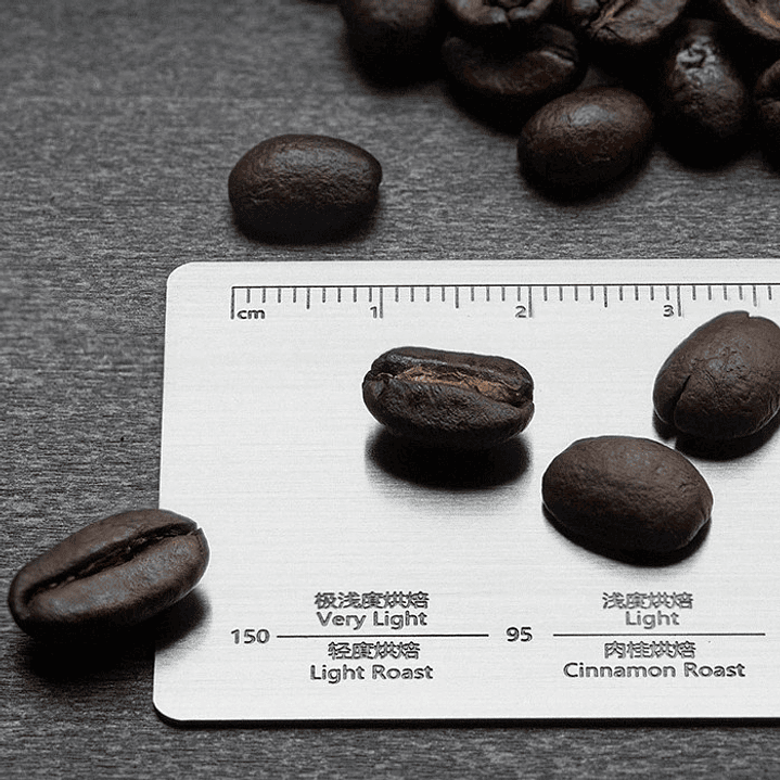 Regla Metálica Referencia de Molienda de Café Muvna  4