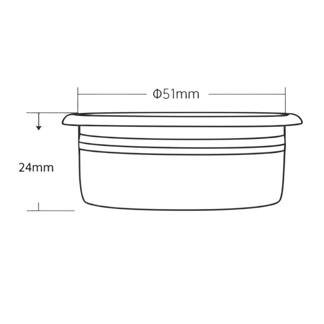 Canasta Matrix Filtro Para Portafiltro Espresso 51mm 2
