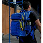 Mochila Táctica 45 Litros Azul Amarillo - Miniatura 4