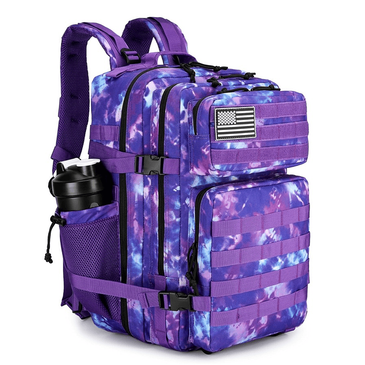 Mochila Táctica 45 Litros Purpura Camo 1