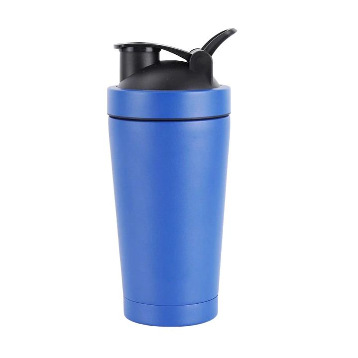 Shaker Mezclador Batidos De Proteina Acero Inoxidable 600ml 1