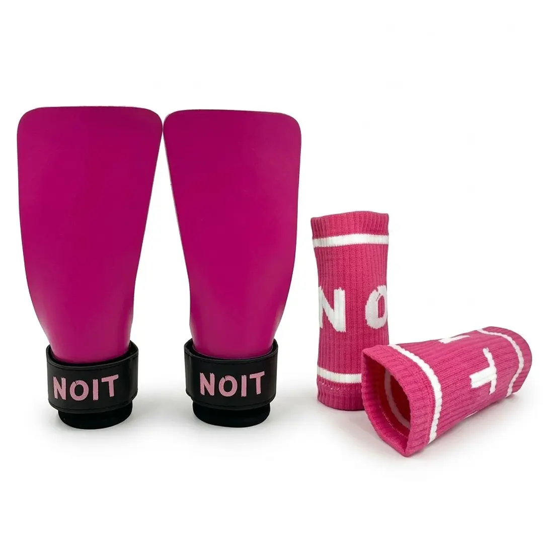 Calleras Para Crossift Calistenia Rubber Rosa 1