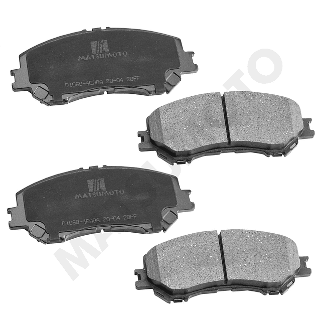 Pastillas de Freno Cerámica Delanteras Renault Kadjar - Nissan Qashqai / M1334