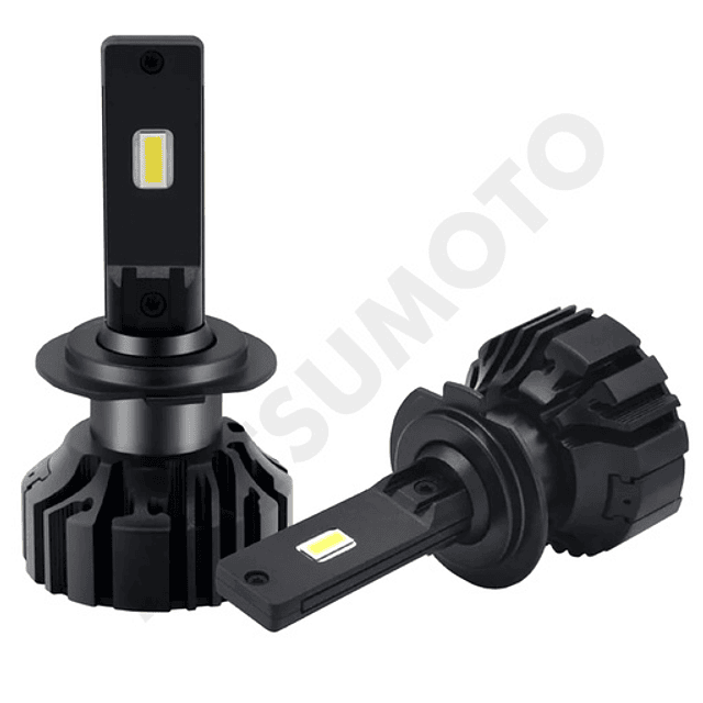 Kit Turbo Led X-MAX V8 H7 / H18 microtecnologia con disipador