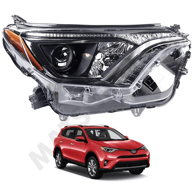 Optico Derecho RH para Toyota Rav4 2016-2018