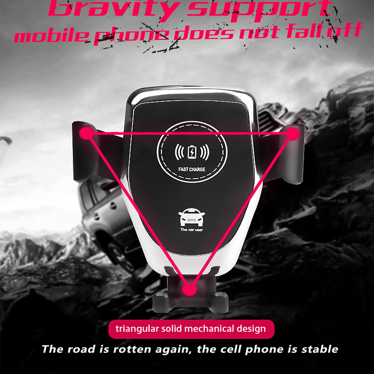 Cargador Inalámbrico para Automóvil 5