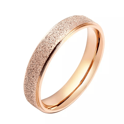 Anillo rose gold brillante