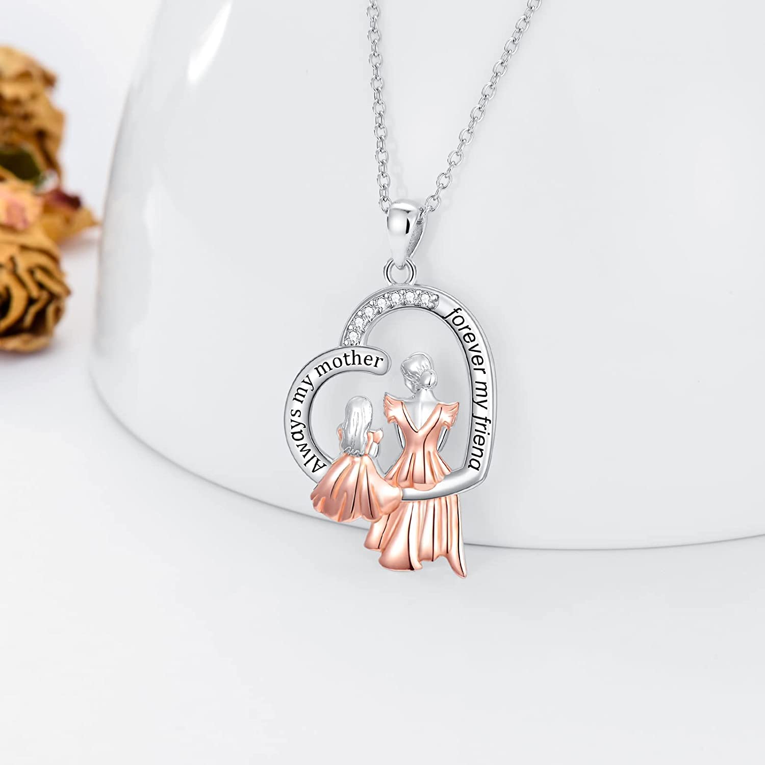 Día De La Madre Tous Collar Madre E Hija Plata 925 Con Diseño De