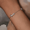 Pulsera perro Dachshund salchicha plata 925