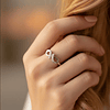 Anillo Ajustable Infinito Plata 925