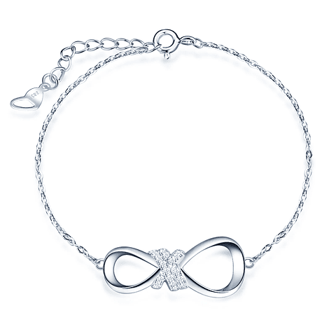 Pulsera infinito plata 925