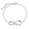 Pulsera infinito plata 925